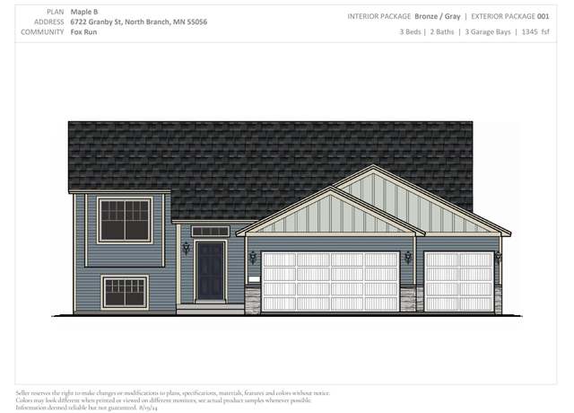 Property at 6722 Granby St, North Branch, MN 55056, 3 beds, 2 baths