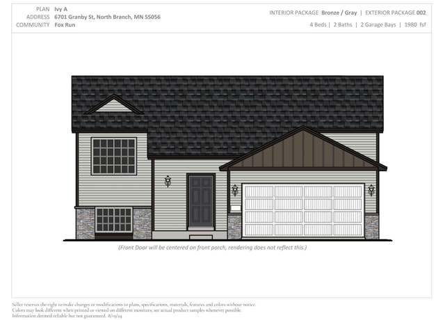 Property at 6701 Granby St, North Branch, MN 55056, 4 beds, 2 baths