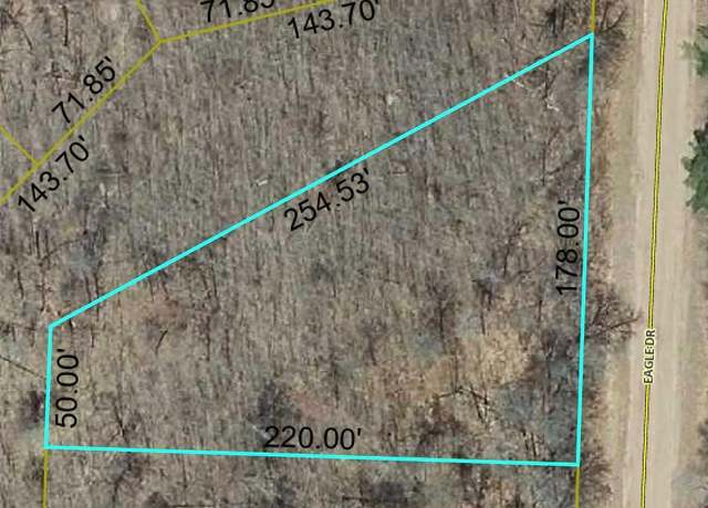 Property at Lot 182 Eagle Dr, Danbury, WI 54830
