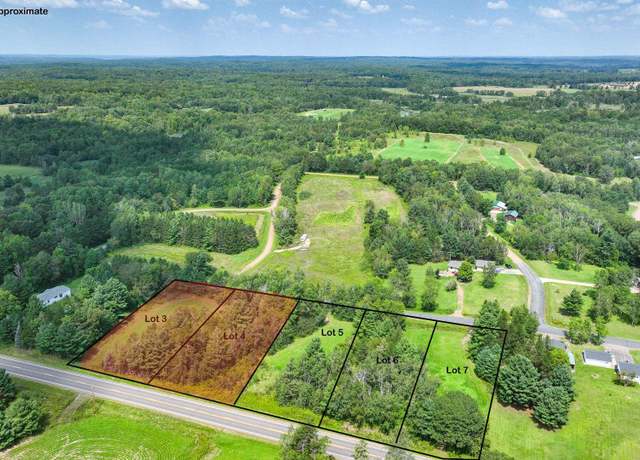 Property at Lot 3 & 4 28 1/16 Ave, Cedar Lake Twp, WI 54817