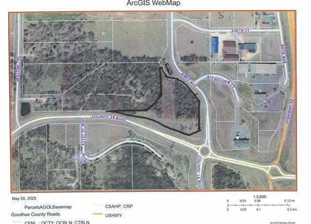 Property at xxx County Road 24 & 63rd Ave, Cannon Falls, MN 55009
