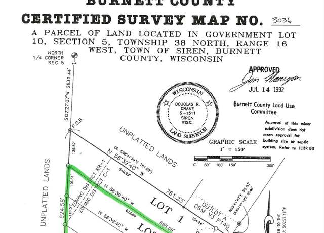 Property at xxx State Highway 70, Siren, WI 54872