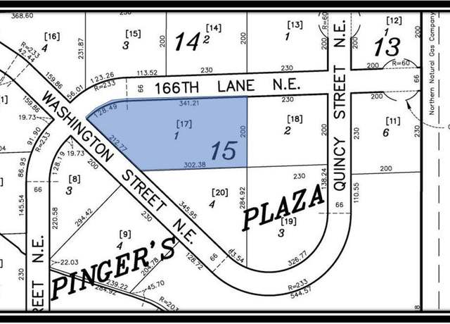 Property at XXX 166th Ln NE, Ham Lake, MN 55304