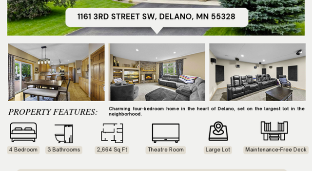 Photo of 1161 3rd St SW, Delano, MN 55328