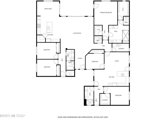 Property at 919 S Castar Dr, Tucson, AZ 85745, 5 beds, 3.5 baths