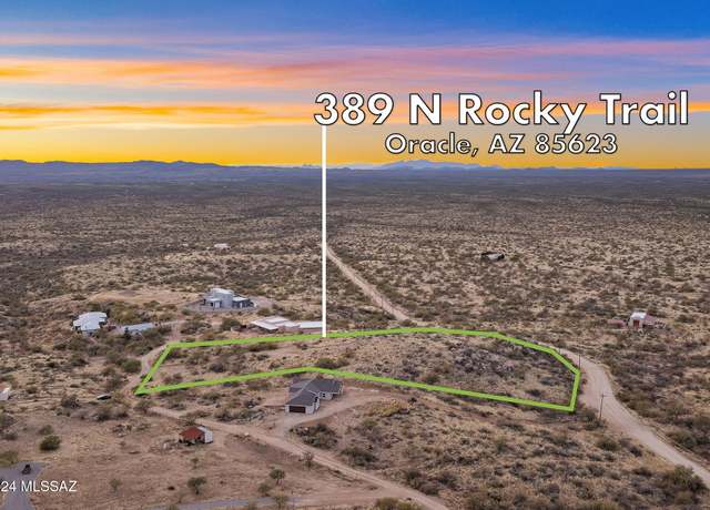 Property at 389 N Rocky Trl, Oracle, AZ 85623