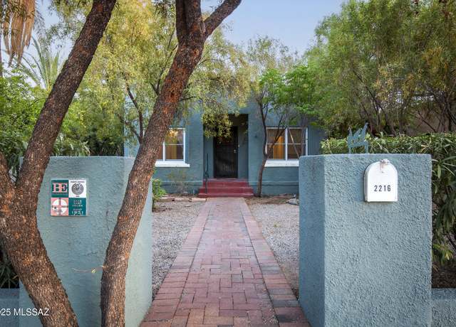 Property at 2216 E Helen St N, Tucson, AZ 85719, 3 beds, 2 baths
