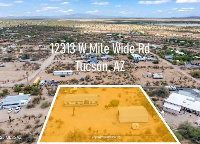 Property at 12313 W Mile Wide Rd, Tucson, AZ 85743, 3 beds, 2 baths