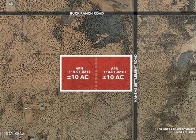 Property at +/-20acres S Kansas Settlement Rd Unit U&T, Pearce, AZ 85625