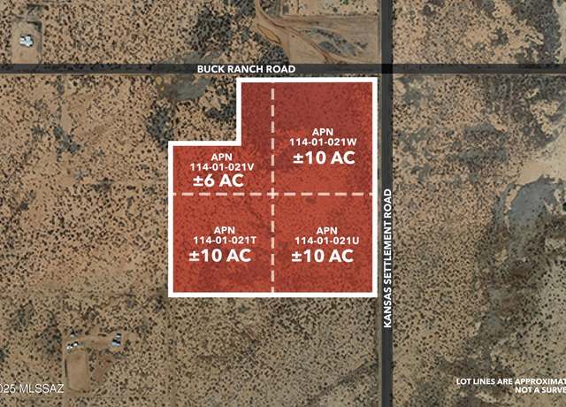 Property at +/-36acres S Kansas Settlement Rd Unit VWUT, Pearce, AZ 85625