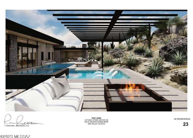 Property at 548 W Granite Gorge Dr Lot 563, Oro Valley, AZ 85755, 3 beds, 4.5 baths