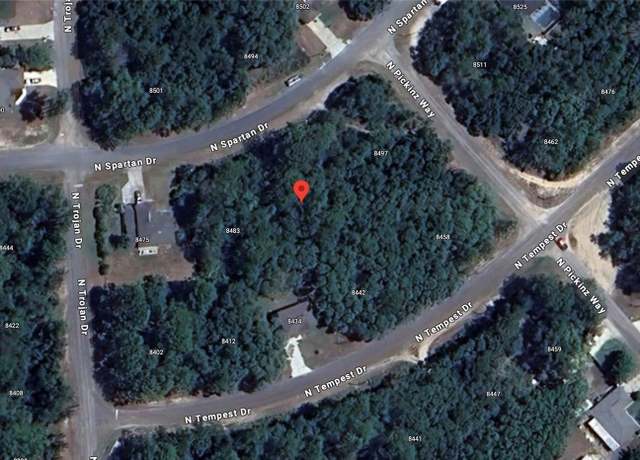 Property at 8491 N Spartan Dr, Citrus Springs, FL 34433