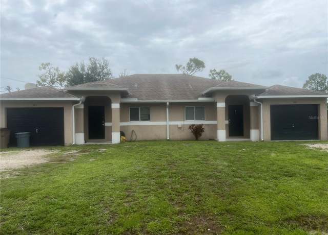 Property at 865 & 867 Bedford Dr, Lehigh Acres, FL 33974, 6 beds, 4 baths