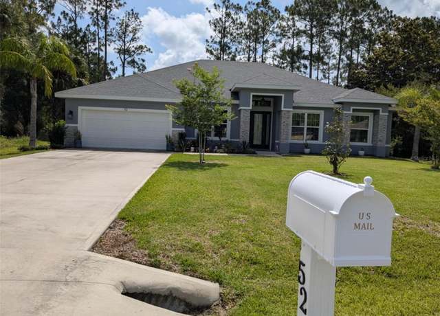Property at 52 Bud Hollow Dr, Palm Coast, FL 32137, 4 beds, 3 baths
