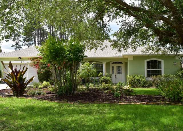 Property at 34 Edgely Ln, Palm Coast, FL 32164, 3 beds, 2 baths