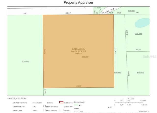 Property at 135 Buckles Dr, Palatka, FL 32177