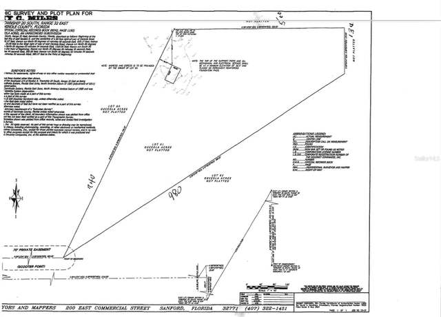 Property at 00 Scooter Pt, Geneva, FL 32732