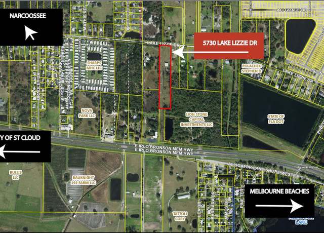 Property at 5730 Lake Lizzie Dr, Saint Cloud, FL 34771