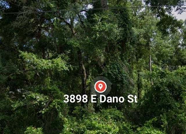 Property at 3898 E Dano St, Inverness, FL 34453