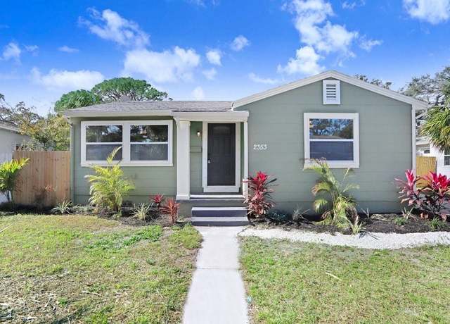 Property at 2353 Grove St S, St Petersburg, FL 33705, 3 beds, 1 bath
