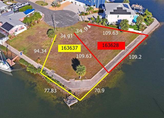 Property at 0 Lot 7 & 8 6th Isle, Hernando Beach, FL 34607