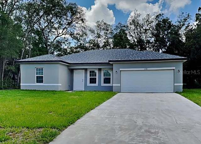 Property at 298 W Bolero Pl, Citrus Springs, FL 34434, 4 beds, 2 baths