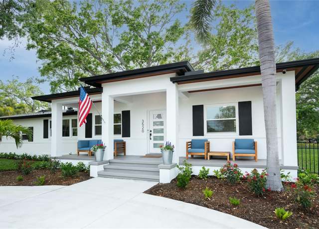 Property at 3520 Poplar St NE, St Petersburg, FL 33704, 3 beds, 1 bath