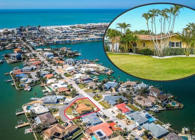 Property at 5815 Bali Way S, St Pete Beach, FL 33706, 3 beds, 2 baths