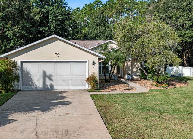Property at 122 Lindsay Dr, Palm Coast, FL 32137, 3 beds, 2 baths