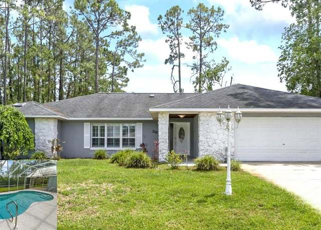Property at 36 Woodward Ln, Palm Coast, FL 32164, 4 beds, 2 baths