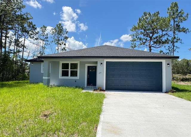 Property at 742 W Glenhaven Dr, Citrus Springs, FL 34434, 4 beds, 2 baths