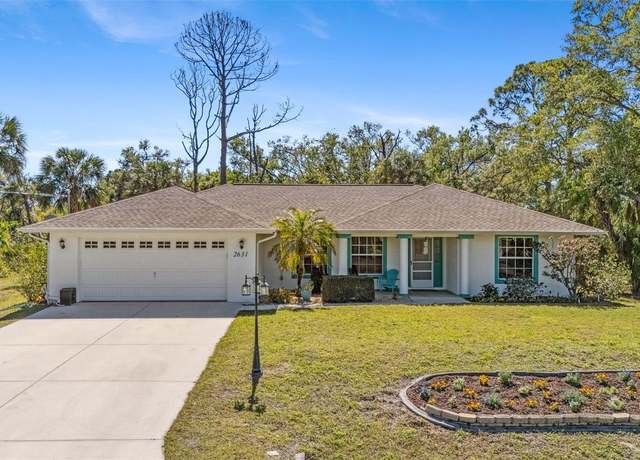 Property at 2631 Tomaso Rd, North Port, FL 34287, 3 beds, 2 baths