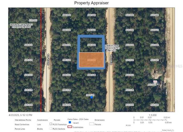 Property at Double Lot Brett Ave, Interlachen, FL 32148