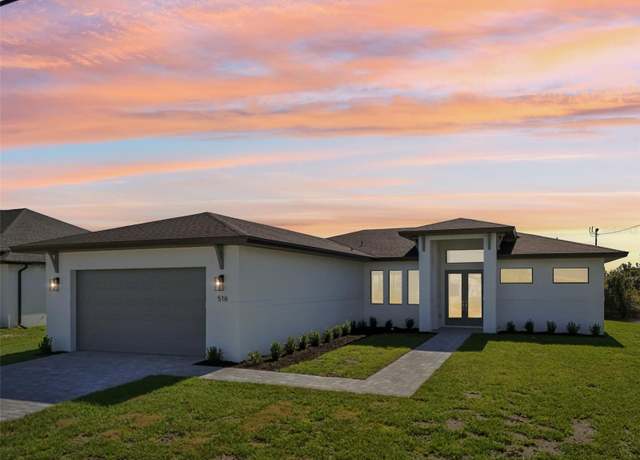 Property at 516 NW 6th St, Cape Coral, FL 33993, 4 beds, 2.5 baths