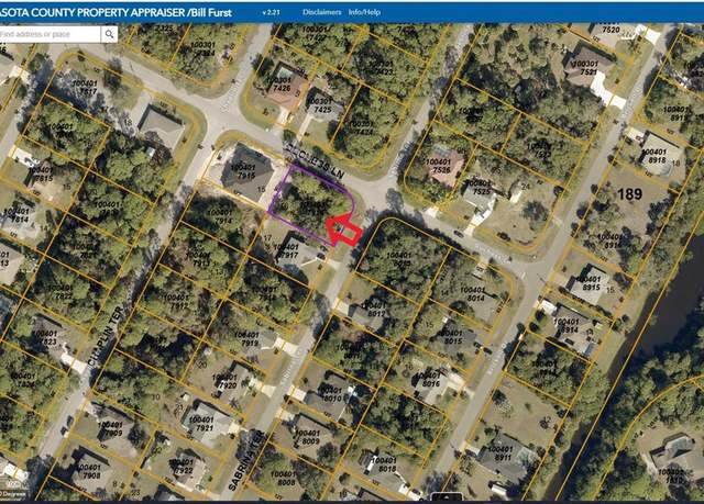 Property at Sabrina Terrace / Duchess Ln, North Port, FL 34286