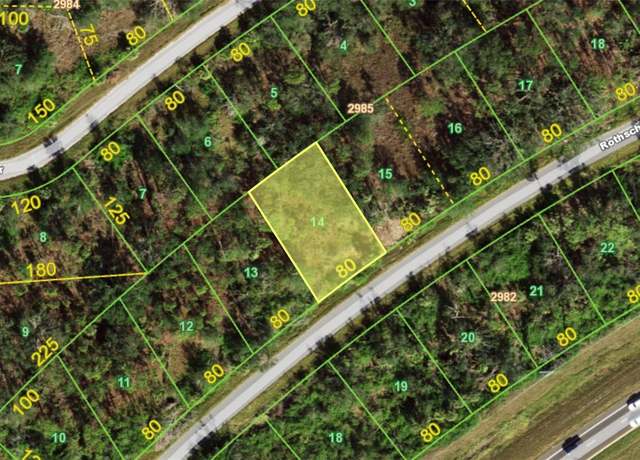 Property at 14745 Rothschild Ave, Port Charlotte, FL 33953