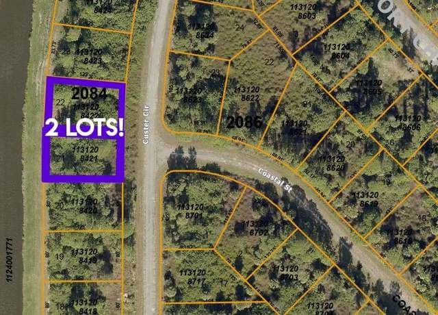Property at Lots 21 & 22 Custer Cir, North Port, FL 34288