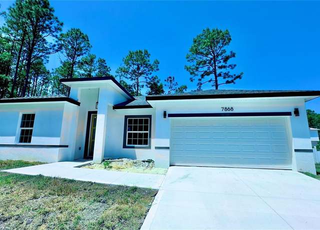 Property at 7868 N Hale Rd, Citrus Springs, FL 34434, 4 beds, 2 baths
