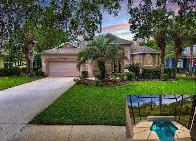Property at 34 Southlake Dr, Palm Coast, FL 32137, 3 beds, 2 baths