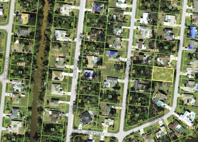 Property at 1419 Aken St, Port Charlotte, FL 33952