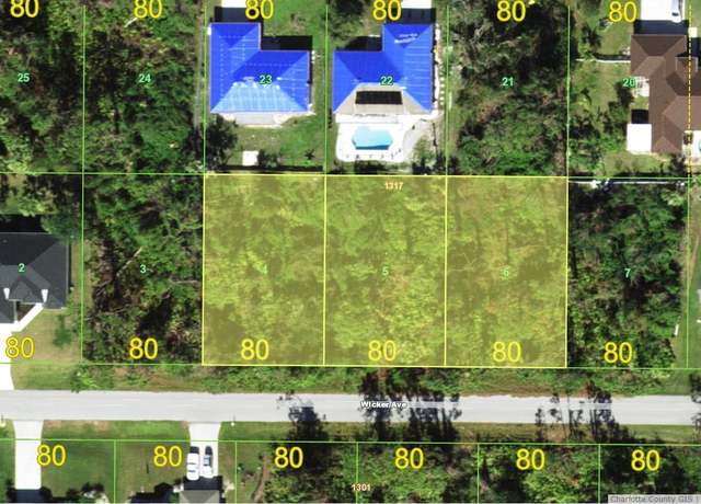 Property at 23112, 23120 & 23128 Wicker Ave, Punta Gorda, FL 33980
