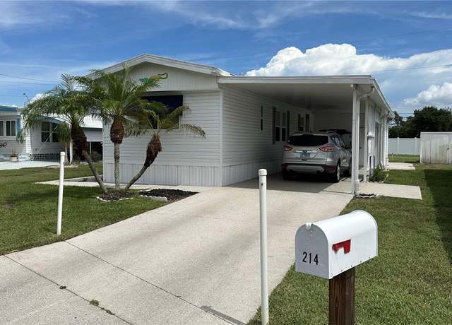 Property at 214 Leisure Way, Palmetto, FL 34221, 3 beds, 2 baths