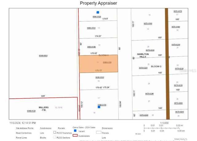 Property at 129 Peach Orchard Rd, Pomona Park, FL 32181