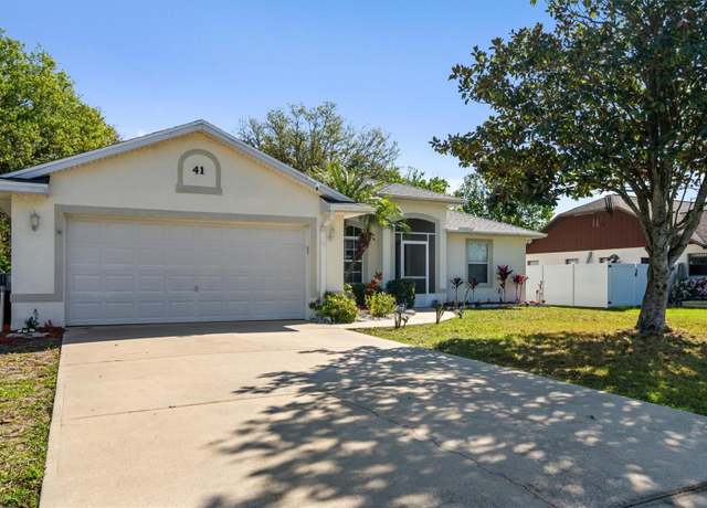 Property at 41 Felwood Ln, Palm Coast, FL 32137, 3 beds, 2 baths