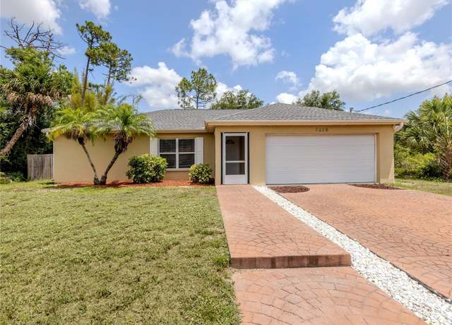 Property at 3698 N Chamberlain Blvd, North Port, FL 34286, 3 beds, 2 baths