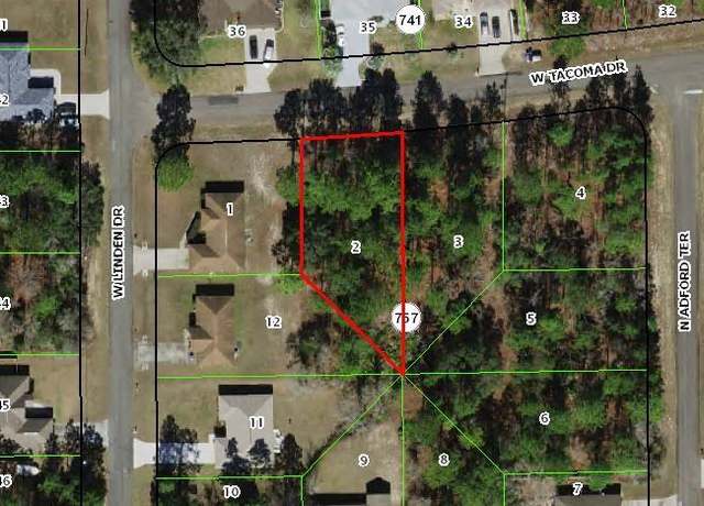 Property at 2190 W Tacoma Dr, Citrus Springs, FL 34434