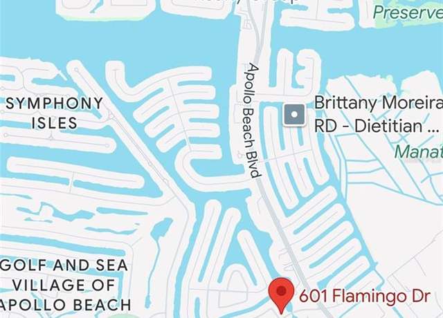 Property at 601 Flamingo Dr, Apollo Beach, FL 33572