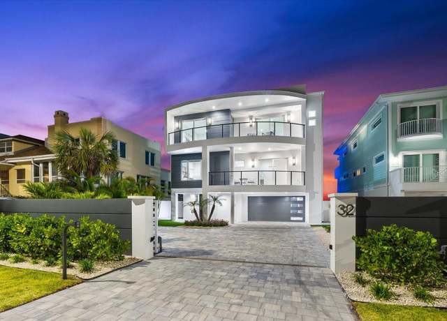 Property at 32 Gulf Blvd, Indian Rocks Beach, FL 33785, 5 beds, 5.5 baths