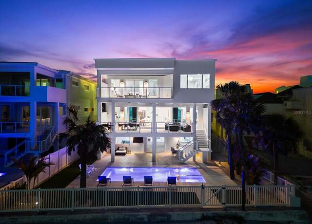 Property at 32 Gulf Blvd, Indian Rocks Beach, FL 33785, 5 beds, 5.5 baths