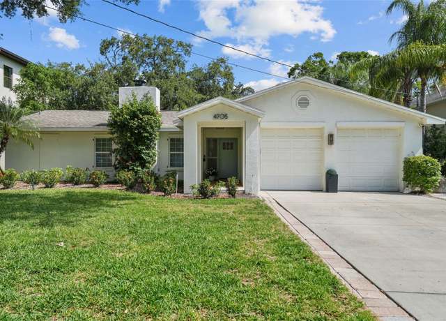 Property at 4705 W Estrella St, Tampa, FL 33629, 4 beds, 3 baths